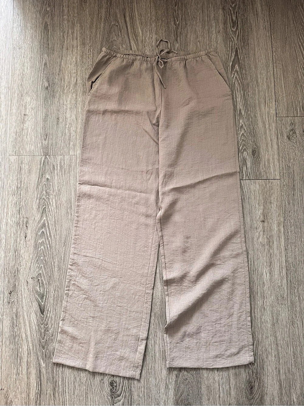 Zara Wide Leg Pants in Pink Size Medium